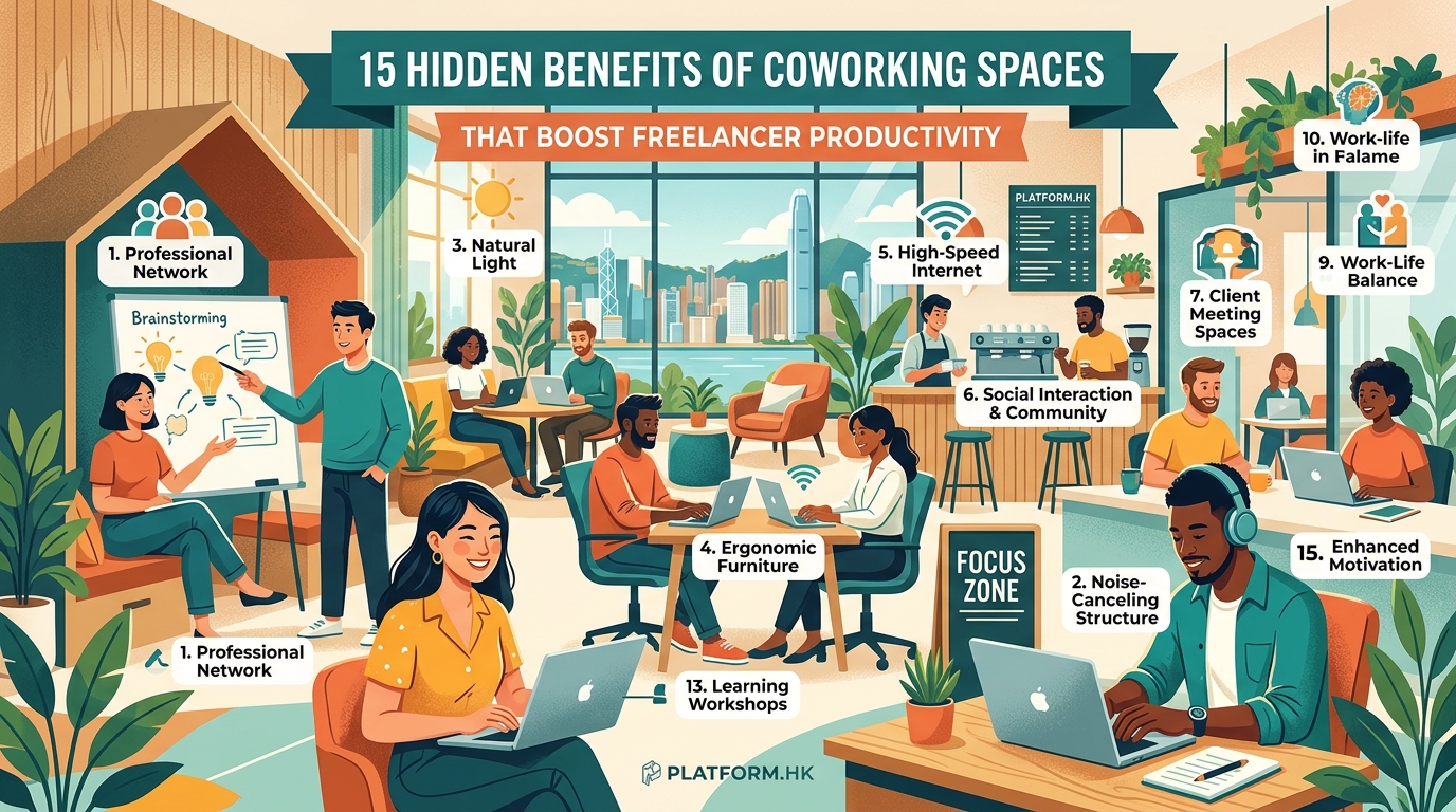 15 Hidden Benefits of Coworking Spaces That Boost Freelancer Productivity — image 1