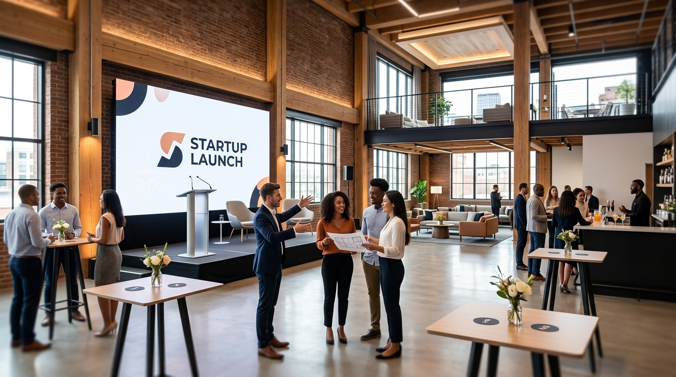 How to Choose the Perfect Event Venue for Your Startup Launch