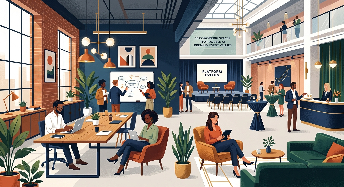 15 Coworking Spaces That Double as Premium Event Venues — image 1