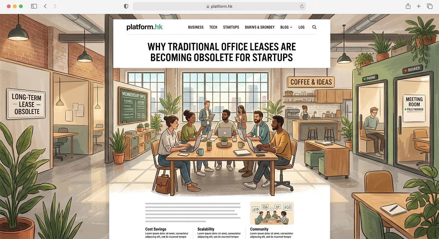 Why Traditional Office Leases Are Becoming Obsolete for Startups — image 1