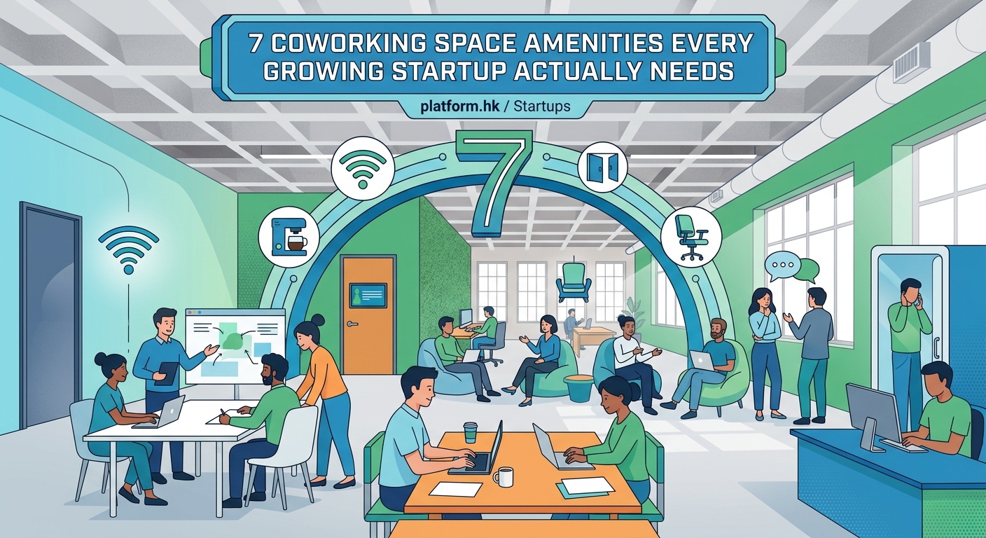 7 Coworking Space Amenities Every Growing Startup Actually Needs — image 1