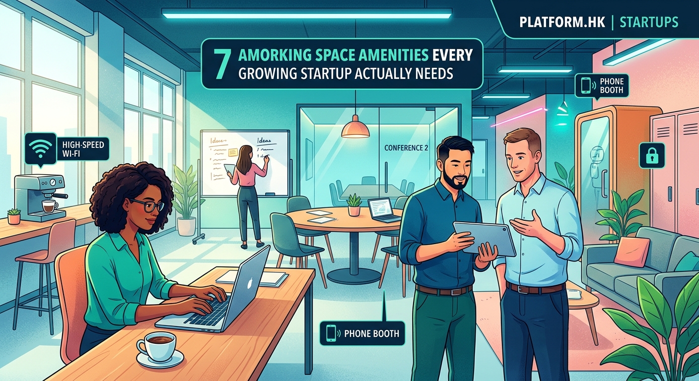 7 Coworking Space Amenities Every Growing Startup Actually Needs — image 2