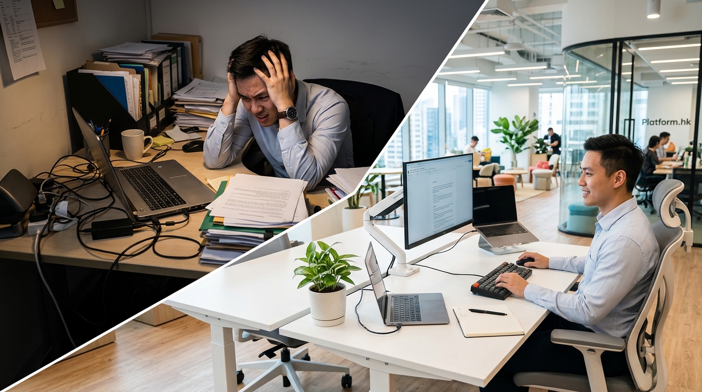 Why Your Workspace Layout Is Killing Your Productivity (And How to Fix It)