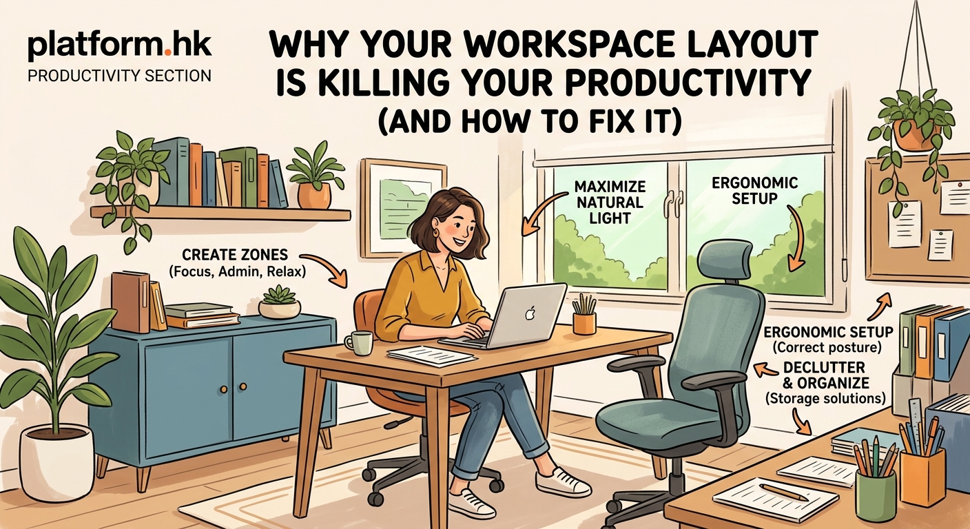Why Your Workspace Layout Is Killing Your Productivity (And How to Fix It) — image 1