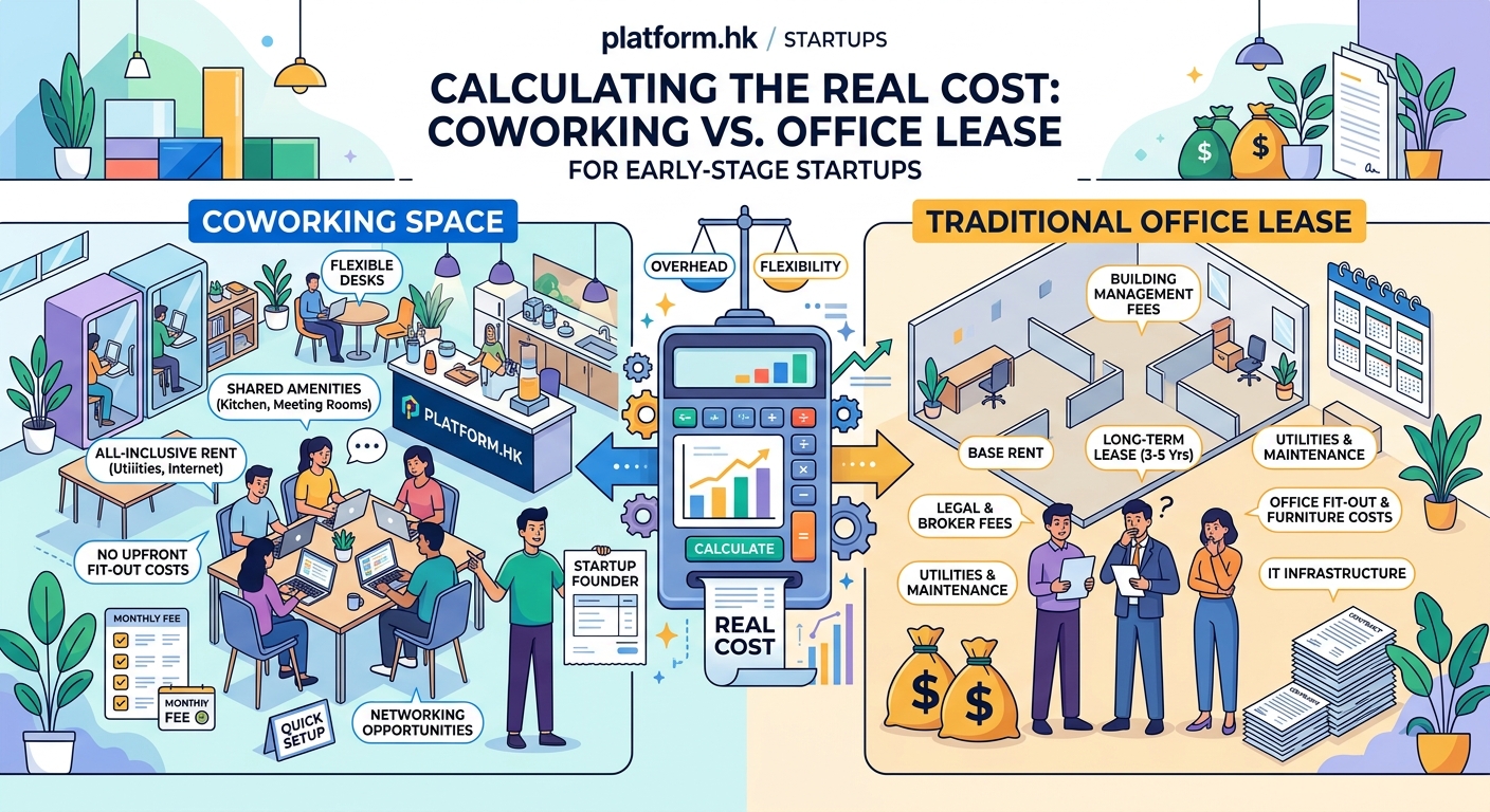 Calculating the Real Cost: Coworking vs. Office Lease for Early-Stage Startups — image 2
