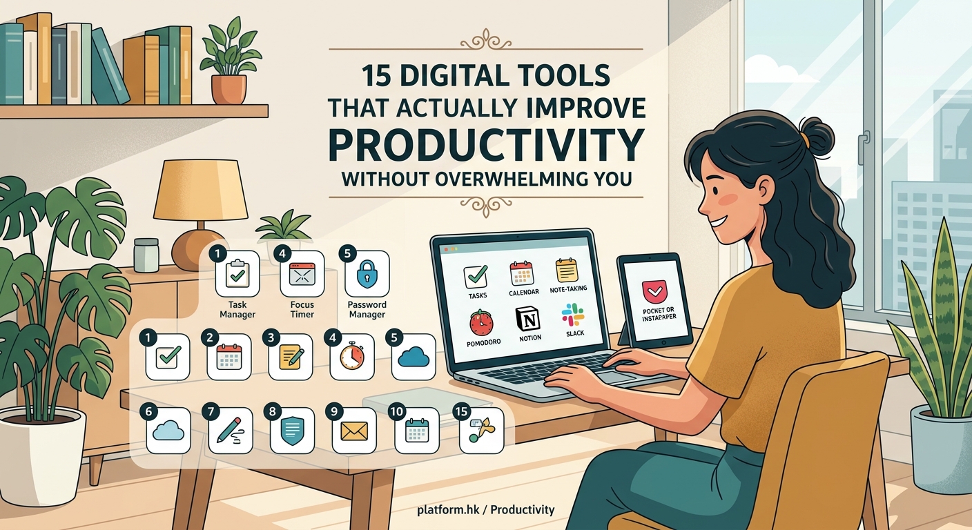 15 Digital Tools That Actually Improve Productivity Without Overwhelming You — image 1