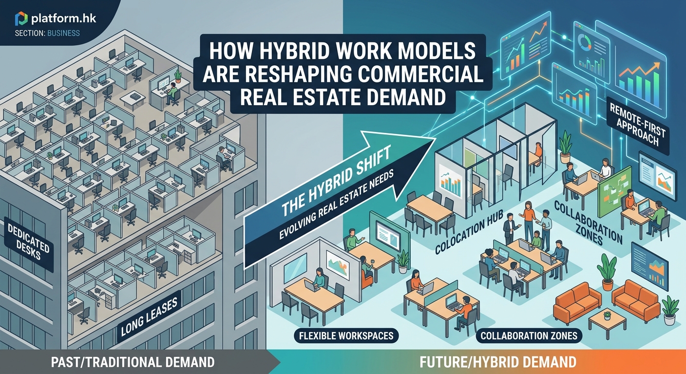 How Hybrid Work Models Are Reshaping Commercial Real Estate Demand — image 1