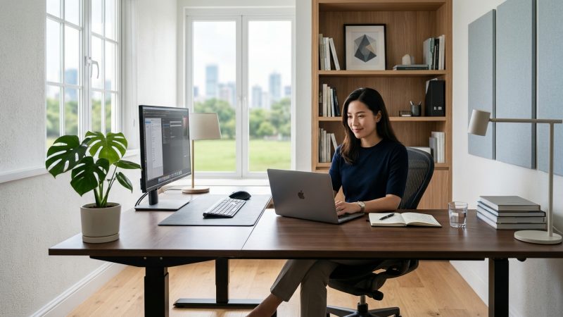 Designing Your Home Office to Match Professional Workspace Standards