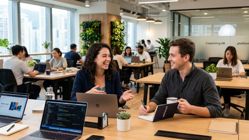 Networking in Coworking Spaces: How Startups Turn Desk Neighbors Into Business Partners