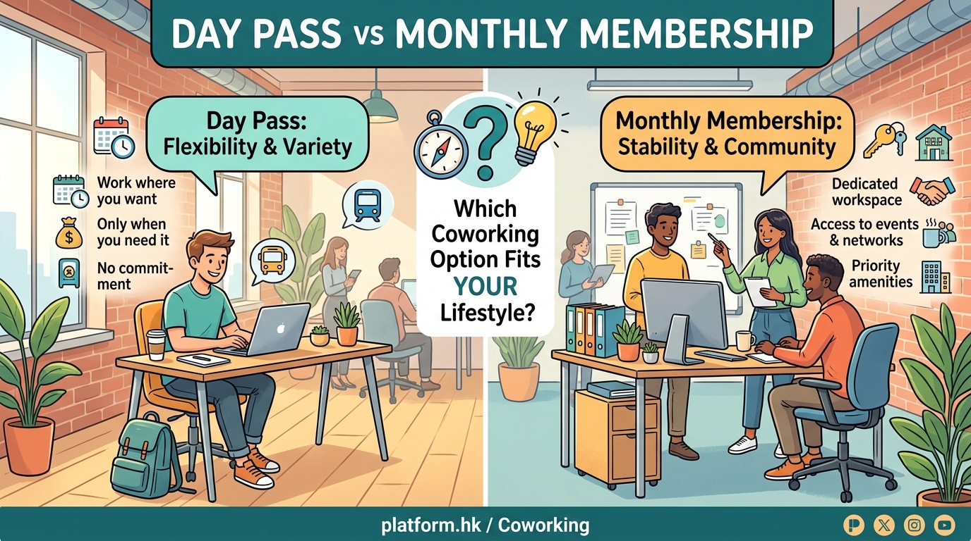 Day Pass vs Monthly Membership: Which Coworking Option Fits Your Lifestyle? — image 1