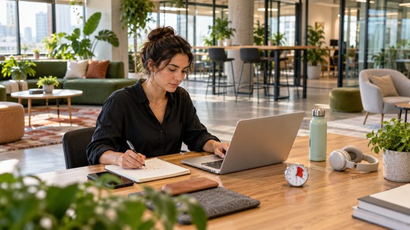 How to Build a Productive Routine That Works in Any Coworking Space